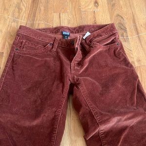 Patagonia Women's Organic Cotton Everyday Cords burnished red